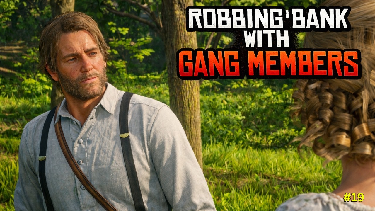 Robbing the Bank in RDR2 with Gang Members