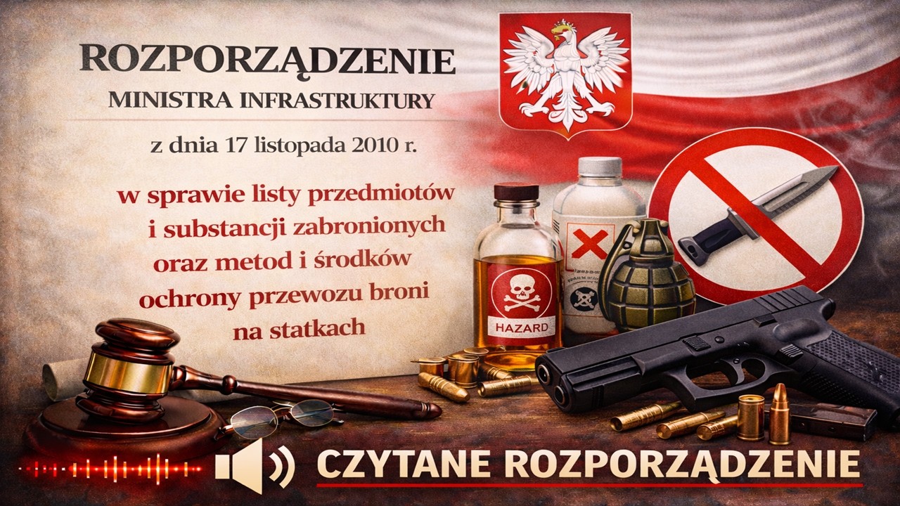 Rozporzdzenie w sprawie listy przedmiotów i substancji zabronionych