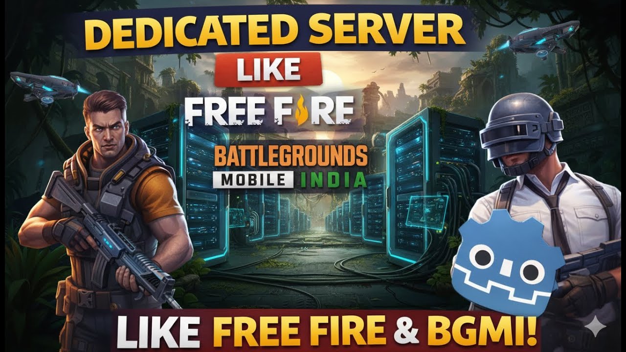 Godot 4 making a dedicated Battle Royale Server Tutorial