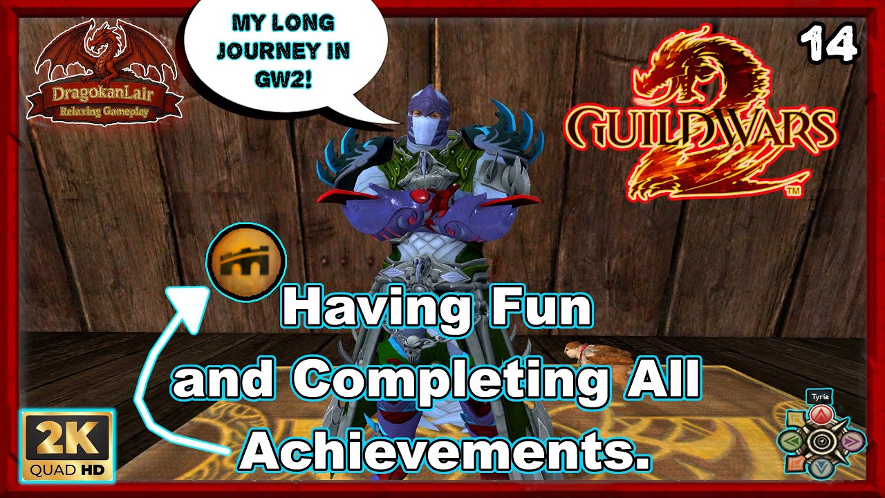 My journey in GW2 continue! Completing All Achievements Open World PvE. Stream N. 381
