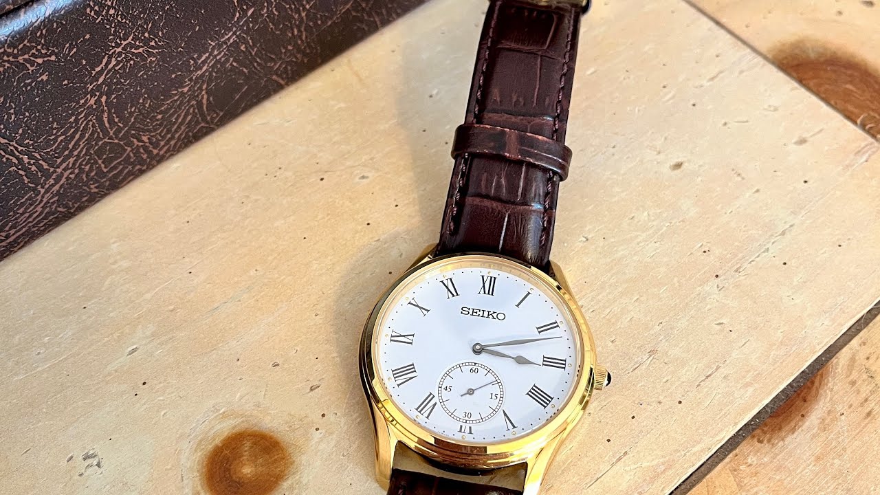 Affordable Seiko Dress Watch SRK050 with Sapphire Crystal