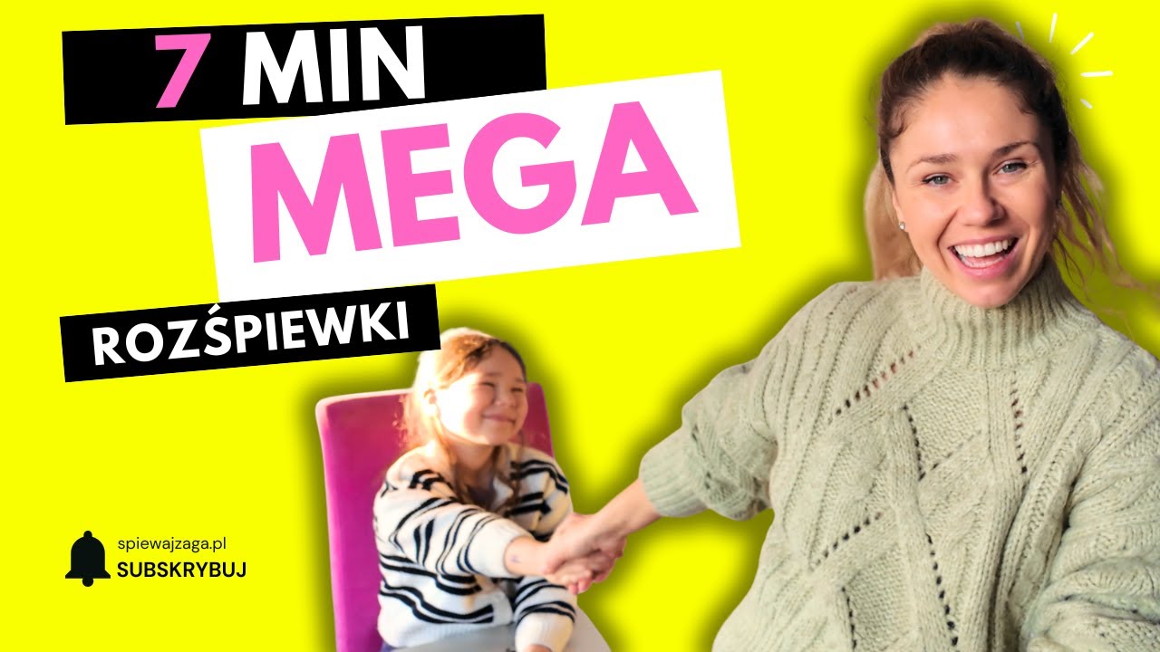 7 MINUT MEGA ROZŚPIEWKI! - Śpiewaj z Agą!