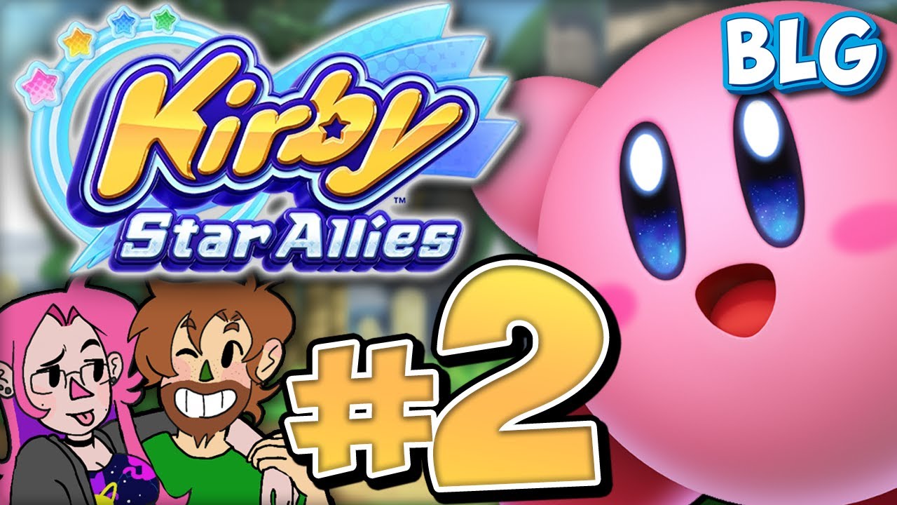 Lets Play Kirby Star Allies - Part 2 - Katamari Waddle Dee