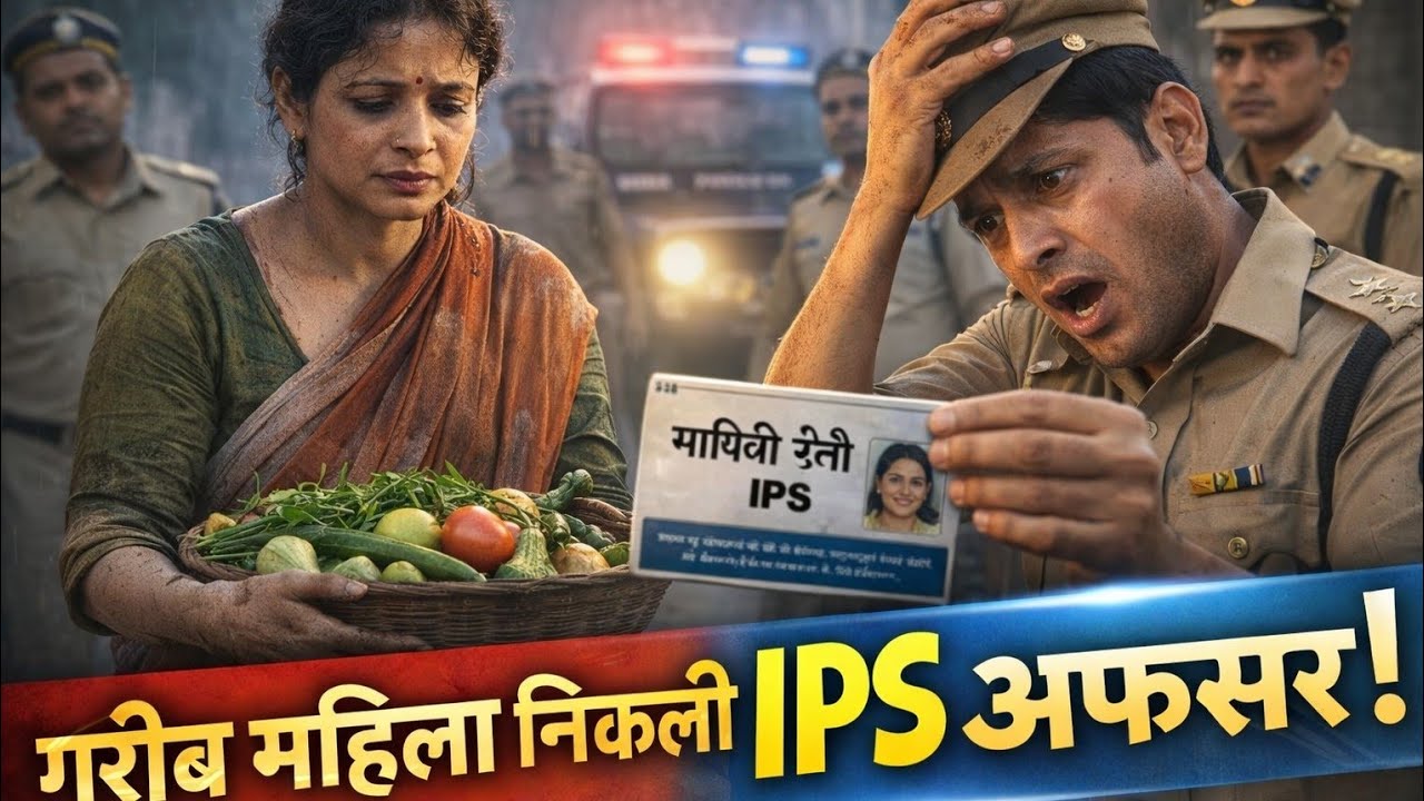 गरीब सब्ज़ी बेचने वाली महिला निकली IPS अफसर | रिश्वत मांगना पड़ा भारी”