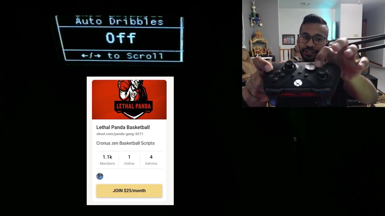 Basketball Cronus Zen Panda Auto Green v3.7 Script Setup (PS5+ Xbox + PC)