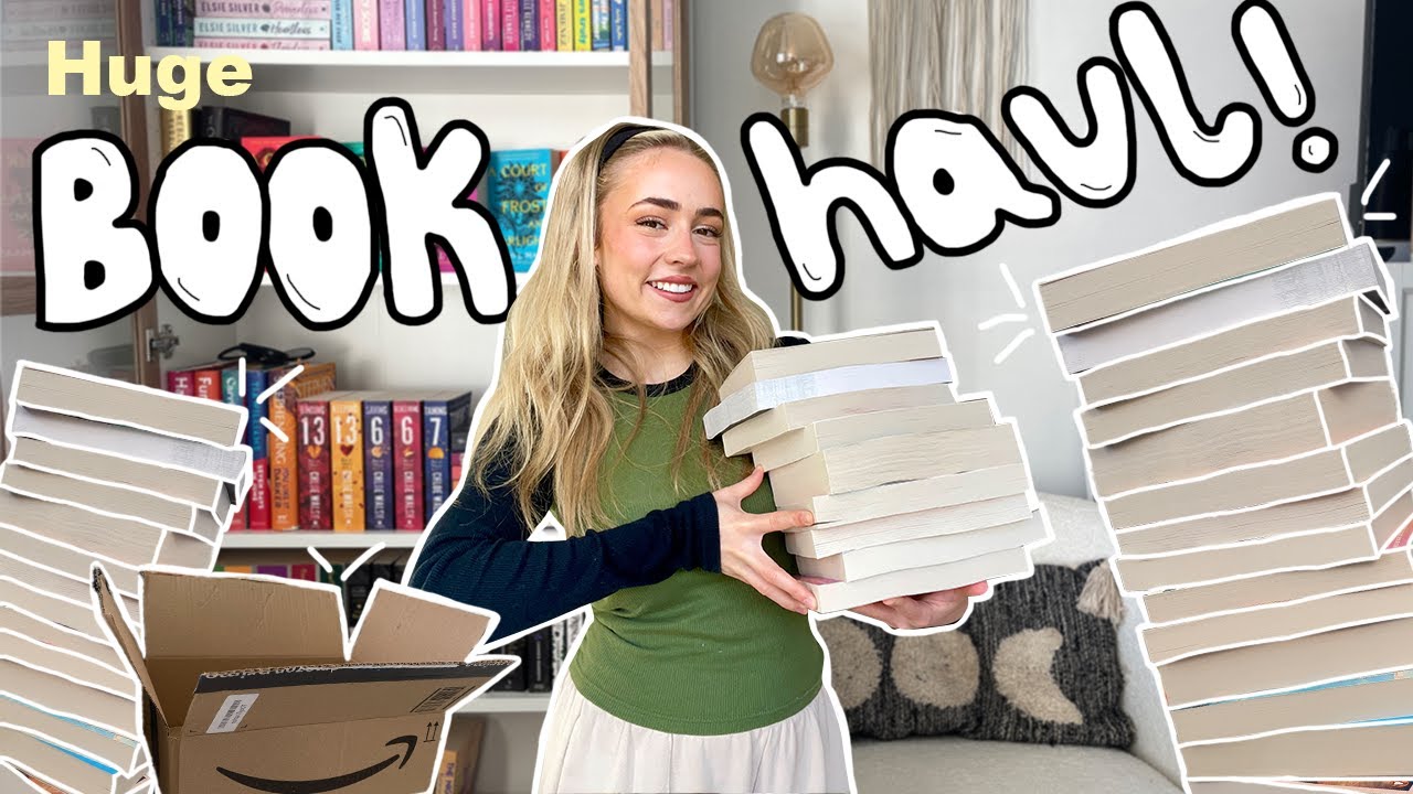 HUGE BOOK HAUL!!📚⭐️