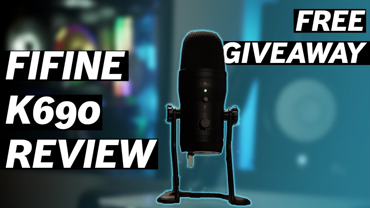 The Best USB MIC Under $100? | Fifine K690 Review