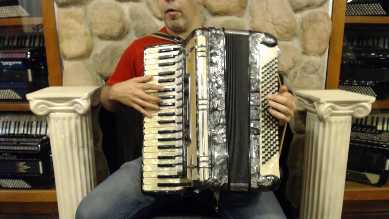 2317 - Slate Pearl Marotta Concord Piano Accordion 41 120 $1295