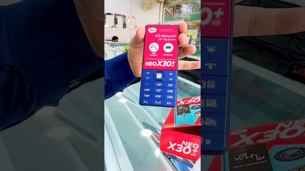 ITEL NEO X30+ 4G WIFI HOSTPOT BEST MOBILE 💙💙 visit our shop mobile world Peshawar