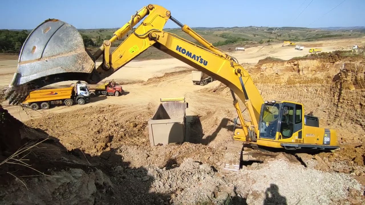 Komatsu PC550 EKSKAVATÖR