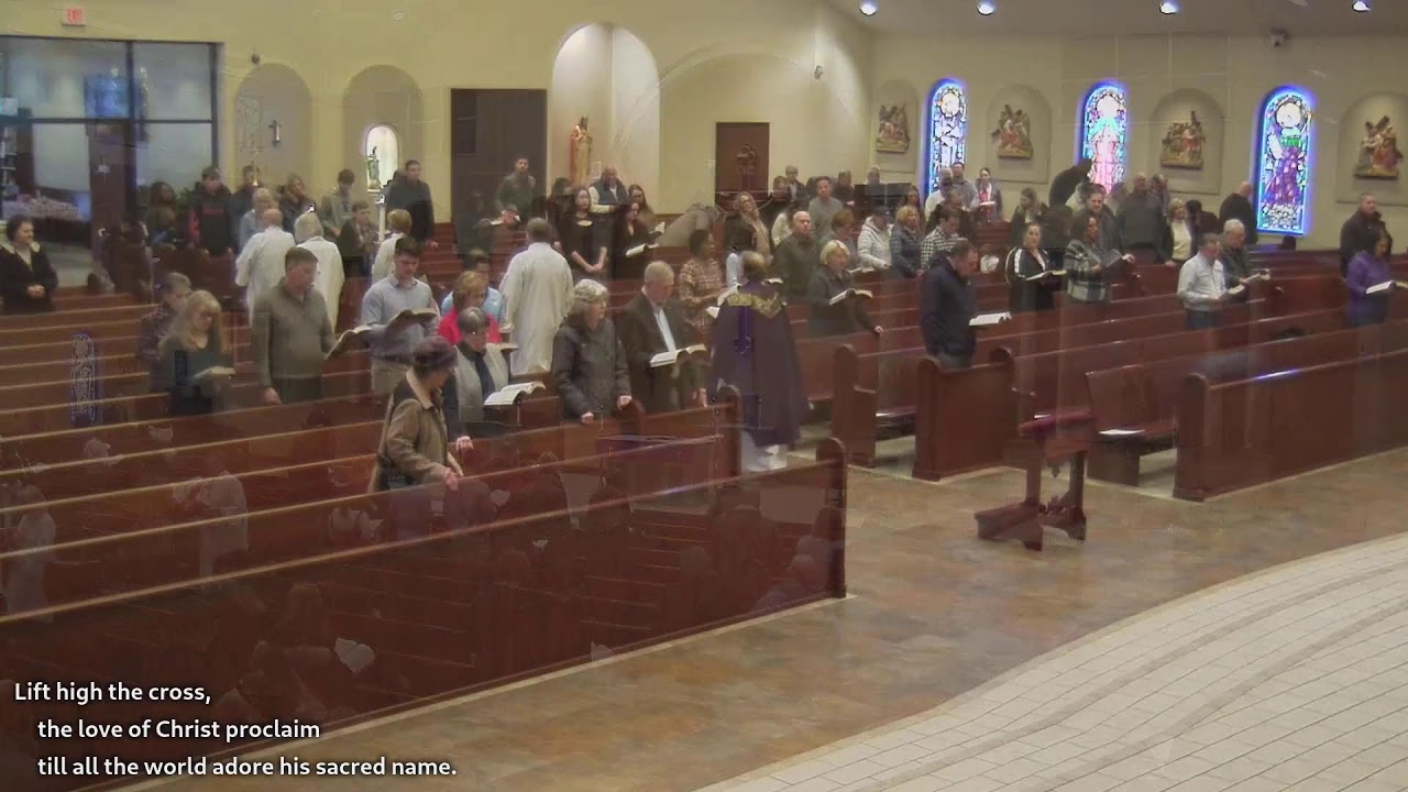 Rosary and Mass for the First Sunday of Lent, February 22, 2026