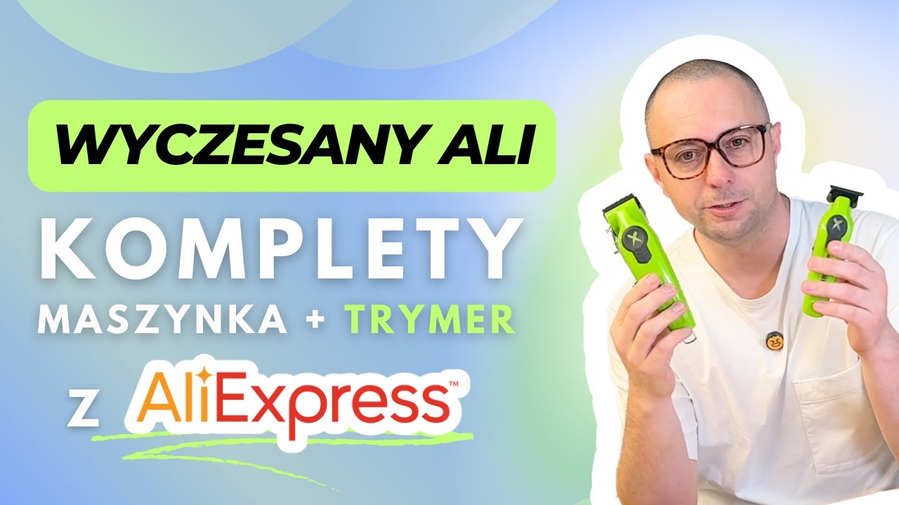 Komplety barberskie z Ali | Maszynka + Trymer | #06 Wyczesany Ali