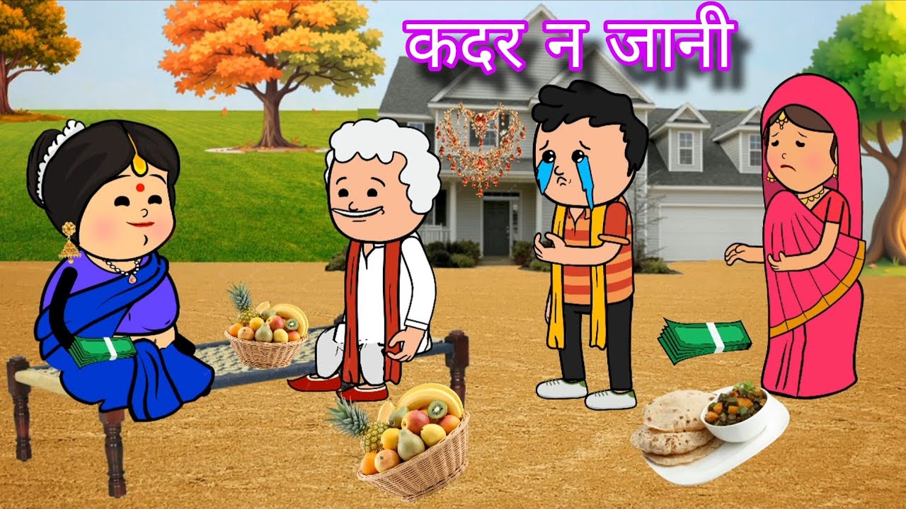 Baap ki kadar na jaani bahu aur beta best awdhi video #kahani #movie #awadhi #cartoon. 
