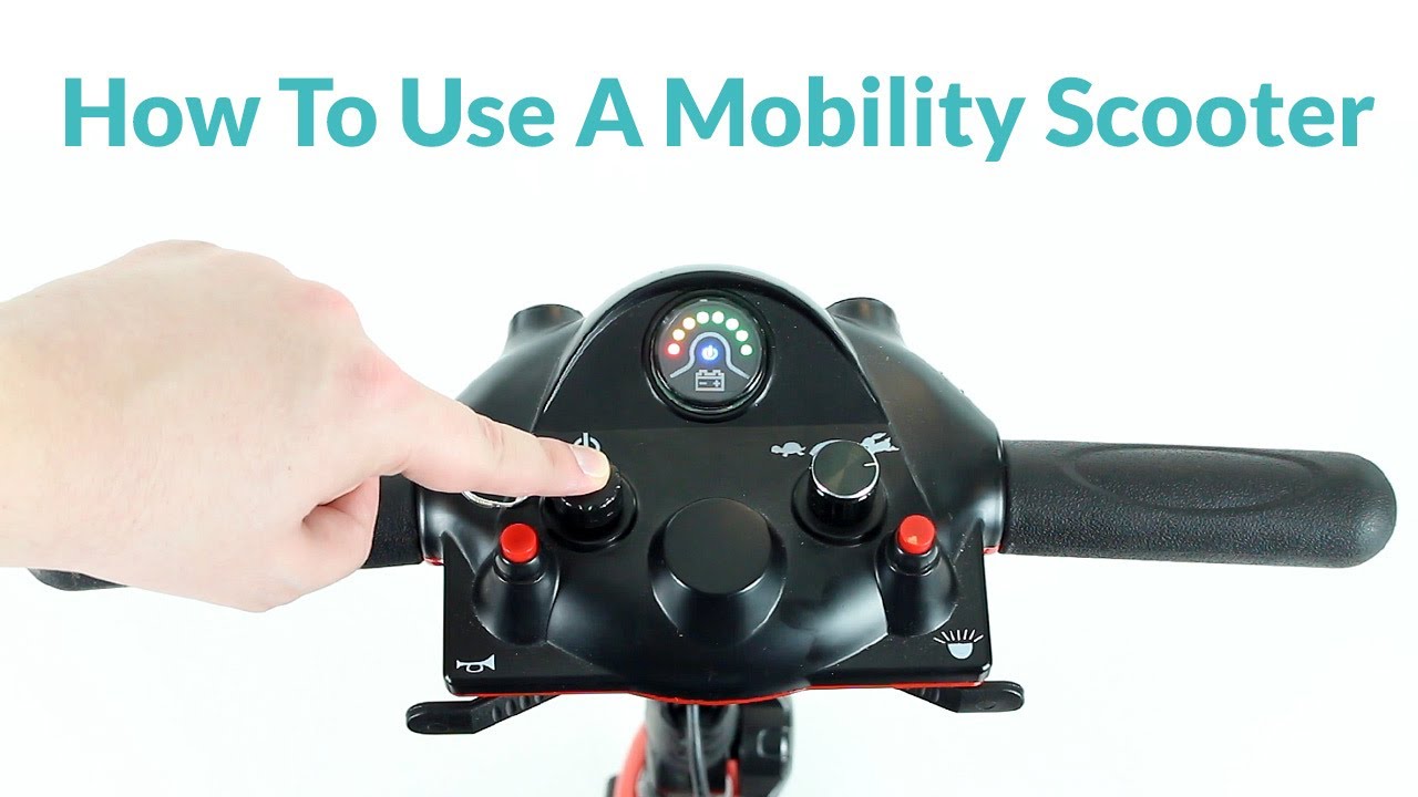 How to Use A 3-Wheel Mobility Scooter