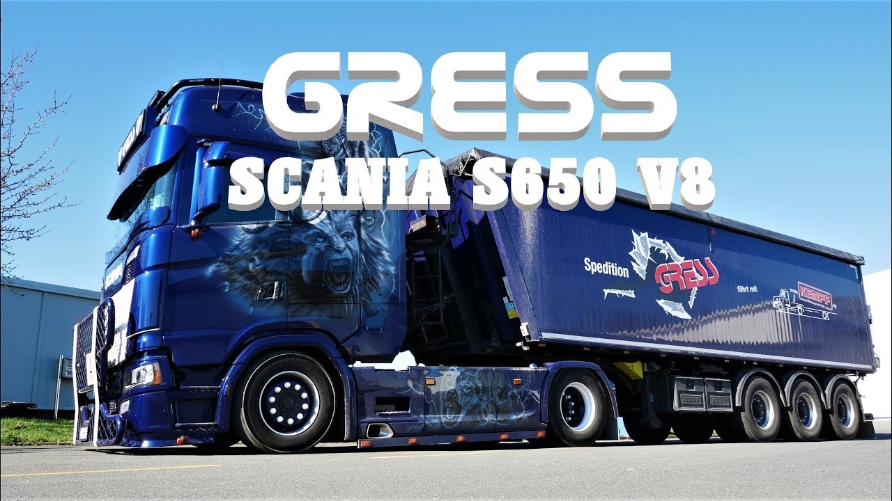 GRESS Transporte Scania Next Generation S650 V8