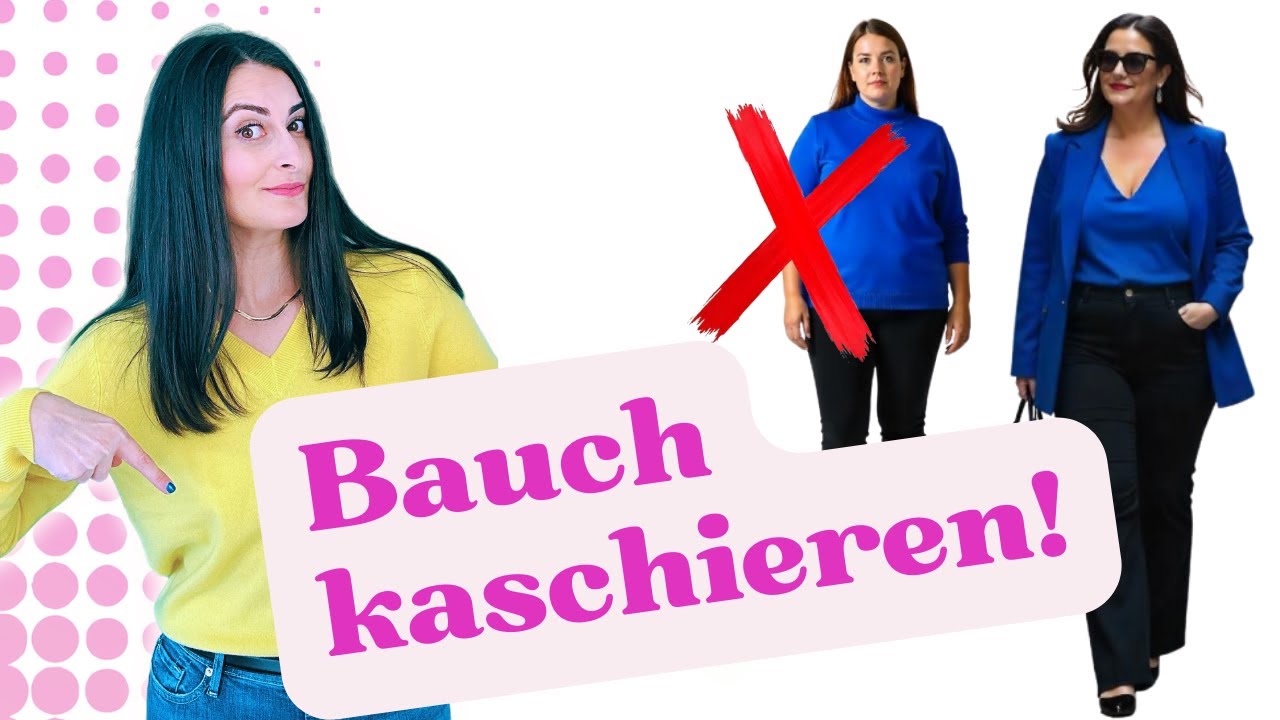 Nie wieder unvorteilhafte Outfits – Bauch kaschieren leicht gemacht!