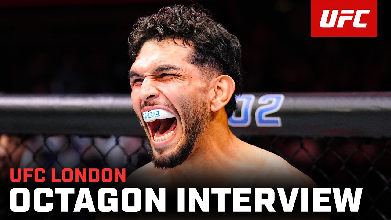 Интервью Дэнни Сильвы в октагоне | UFC Лондон