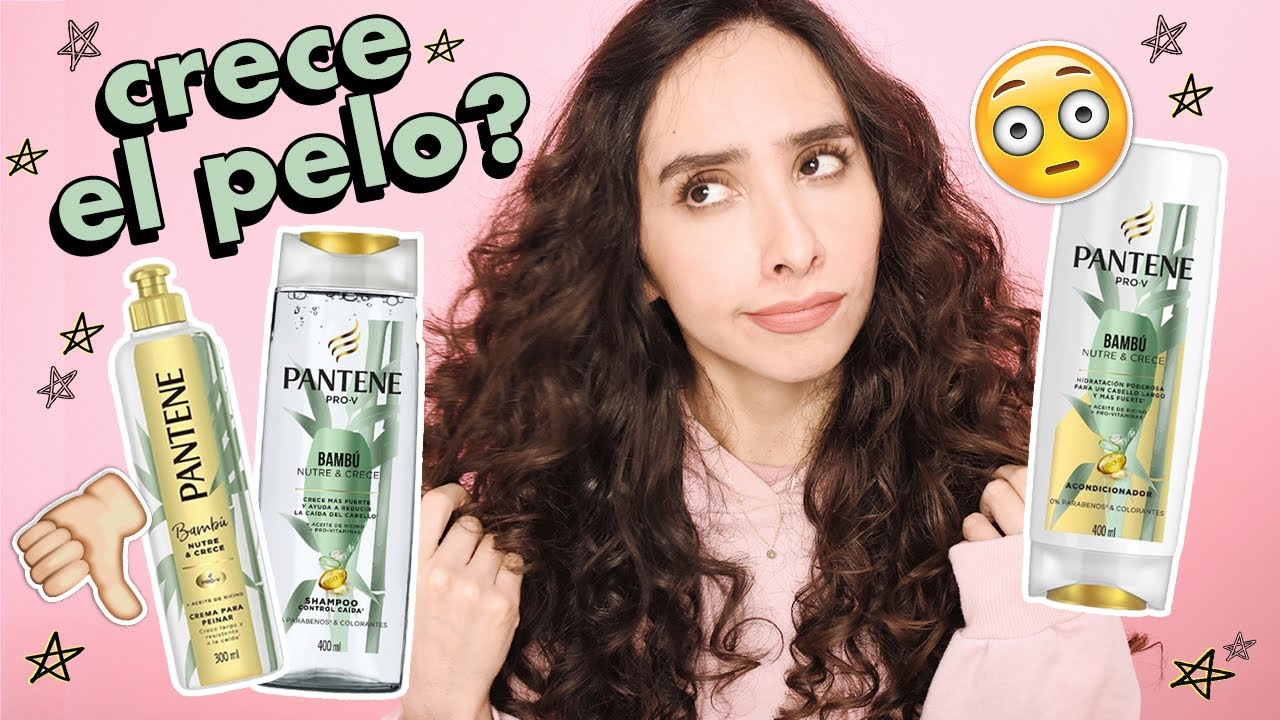 PANTENE BAMBÚ ¿Crece el pelo? | RESEÑA