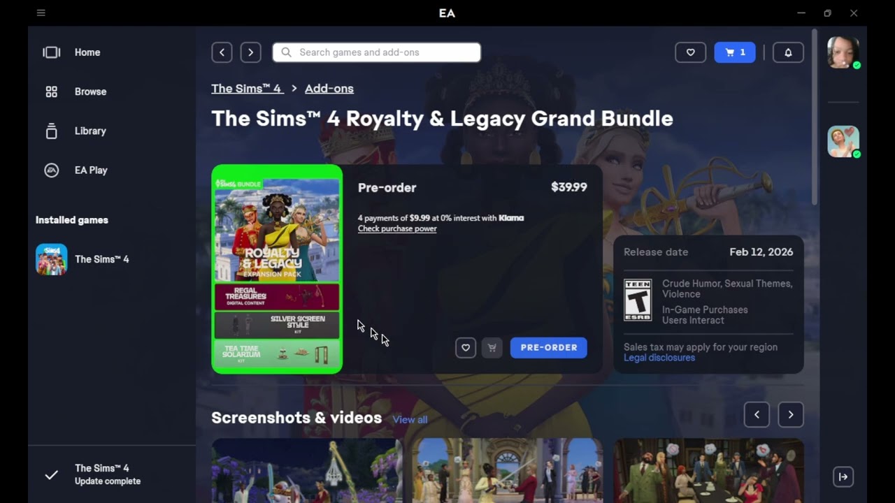 The cost of the Royalty & Legacy Pack { Grand Bundle } You didn't KNOW