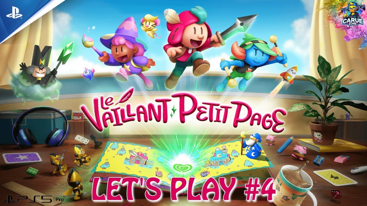 LE VAILLANT PETIT PAGE - LET'S PLAY FR #4 - Artie - No commentary 4K.PS5 PRO
