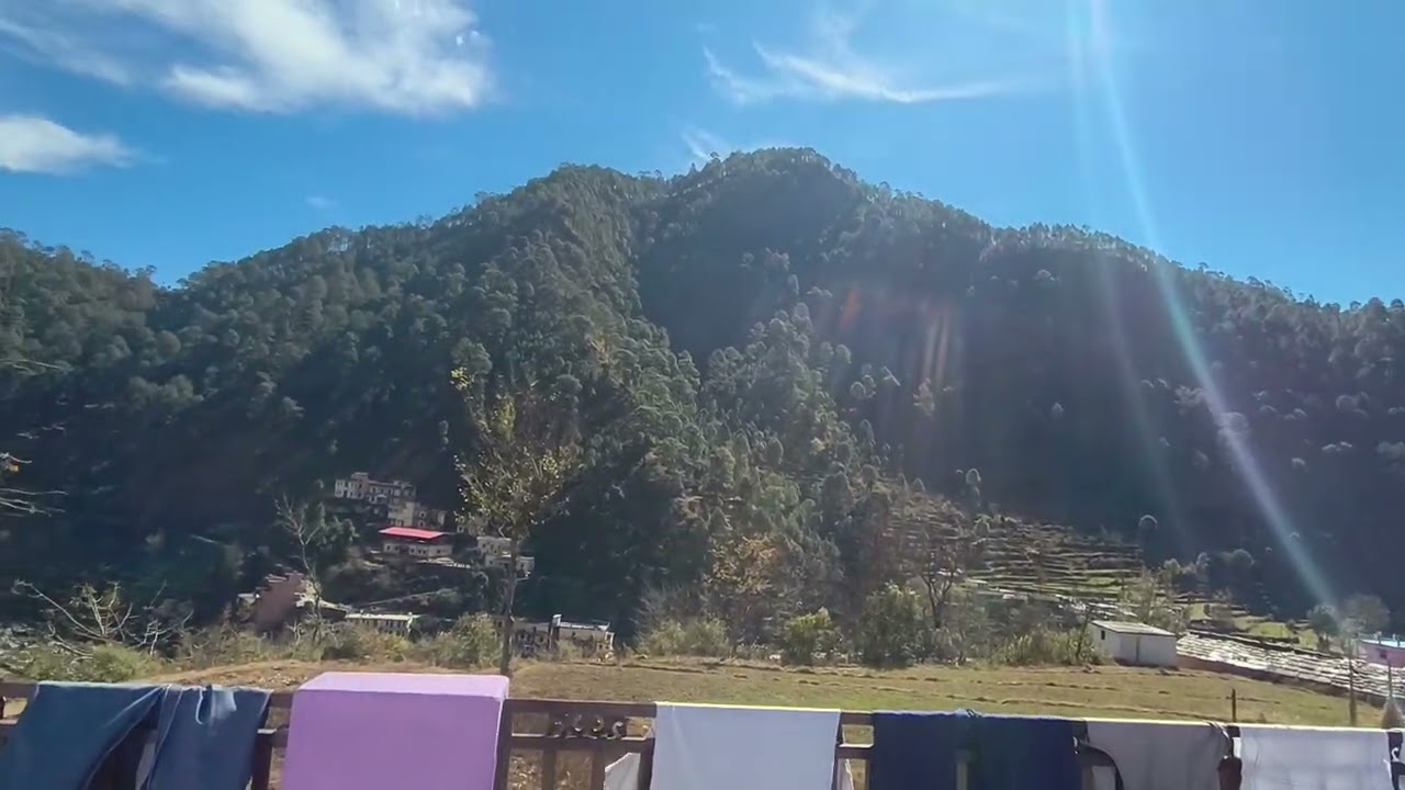  View of Paithani after rain🫰🌼🌨️