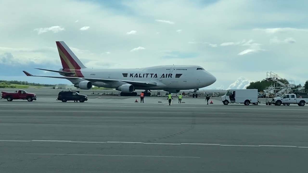 KALITTA AIR CARGO Boeing 747 (N708CK) arriving to prarking&hellip;