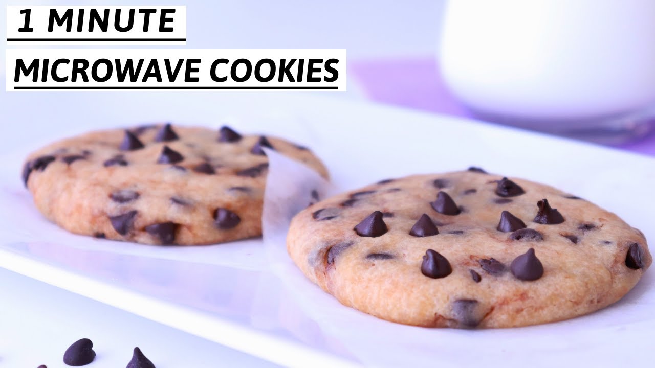 1 MINUTE Microwave Chocolate Chip Cookie | Easiest Cookie Recipe | Top Tasty Recipes