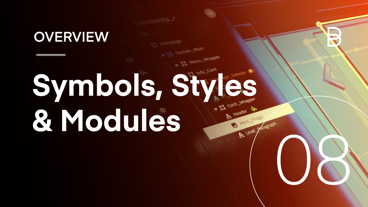 1.8  Exploring The Project Library - Symbols, Shared Styles and Modules