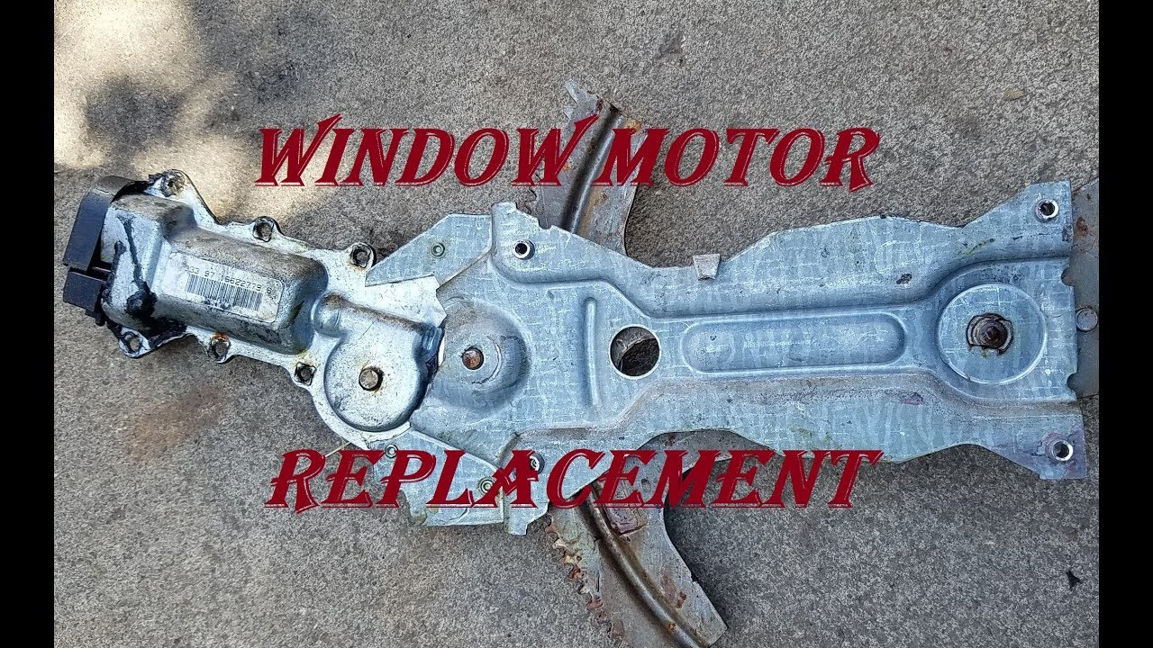 Replacing Window Motor Without Making Holes to Door on Camaro Trans Am 1998-2002
