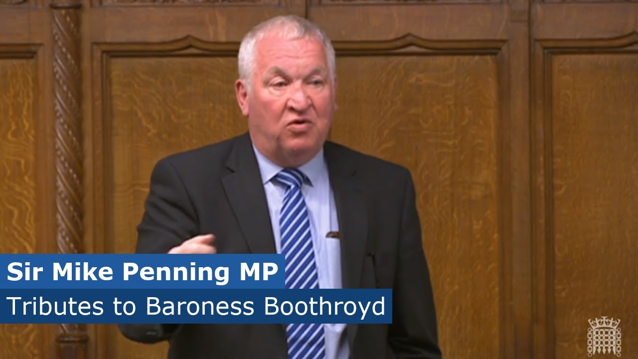 Tributes to Baroness Boothroyd, 28 Feb 2023
