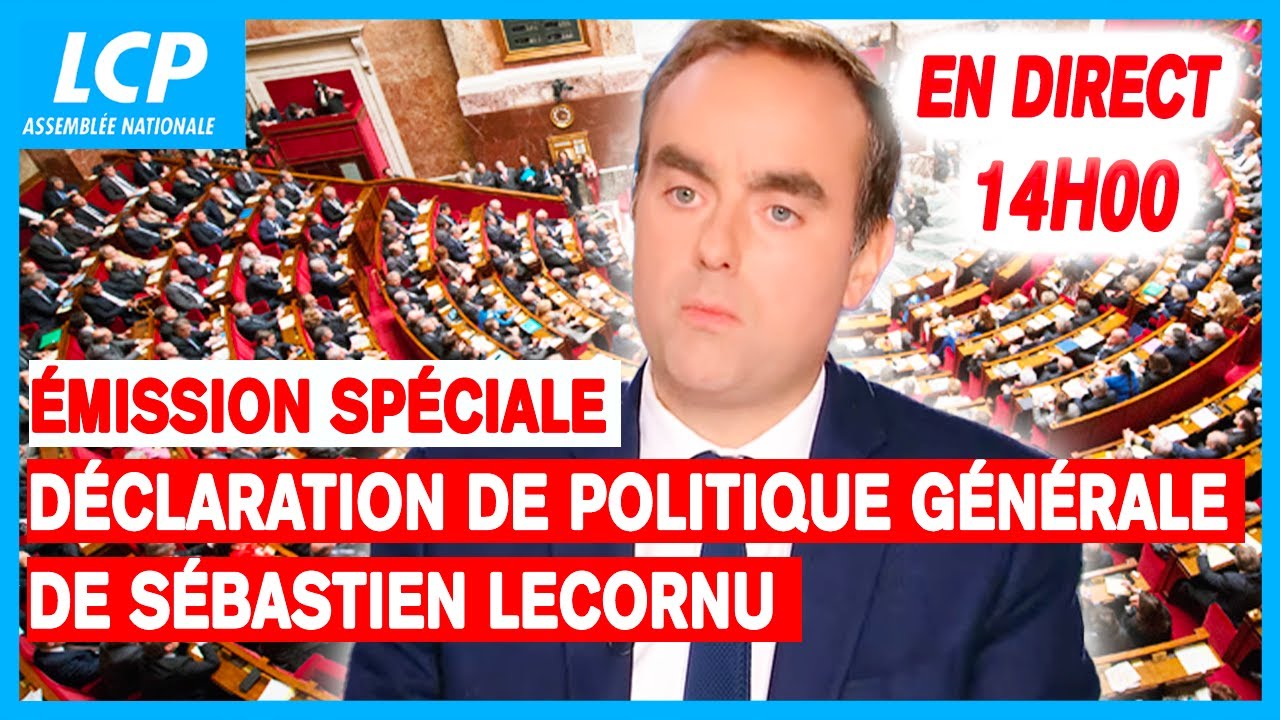 D&eacute;claration de politique g&eacute;n&eacute;rale de S&eacute;bastien Lecornu - 14/10/2025