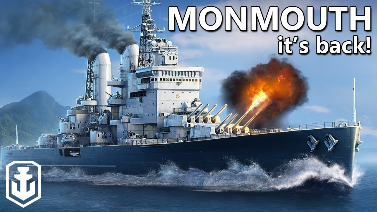 Fresh Look at Monmouth now that it's in the Armory (World of Warships)