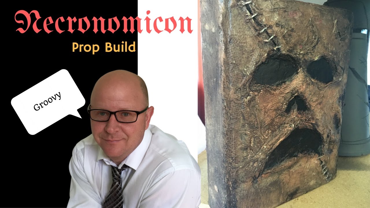 DIY Necronomicon Cosplay Prop Build