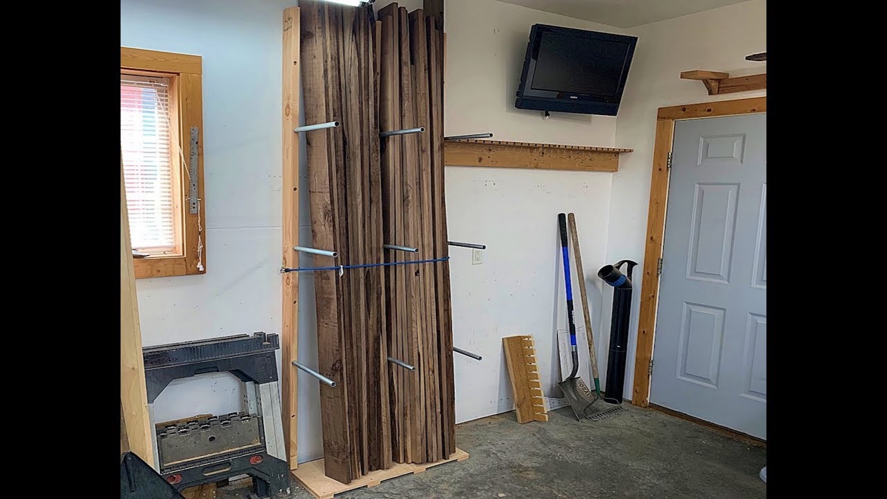 Vertical Lumber Storage