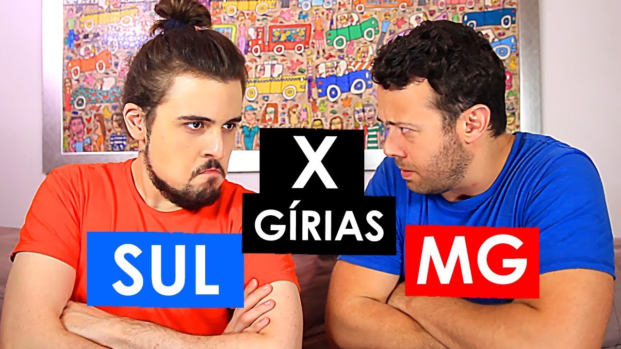 Gírias MINEIRAS X Gírias DO SUL ft Lucas Cunha