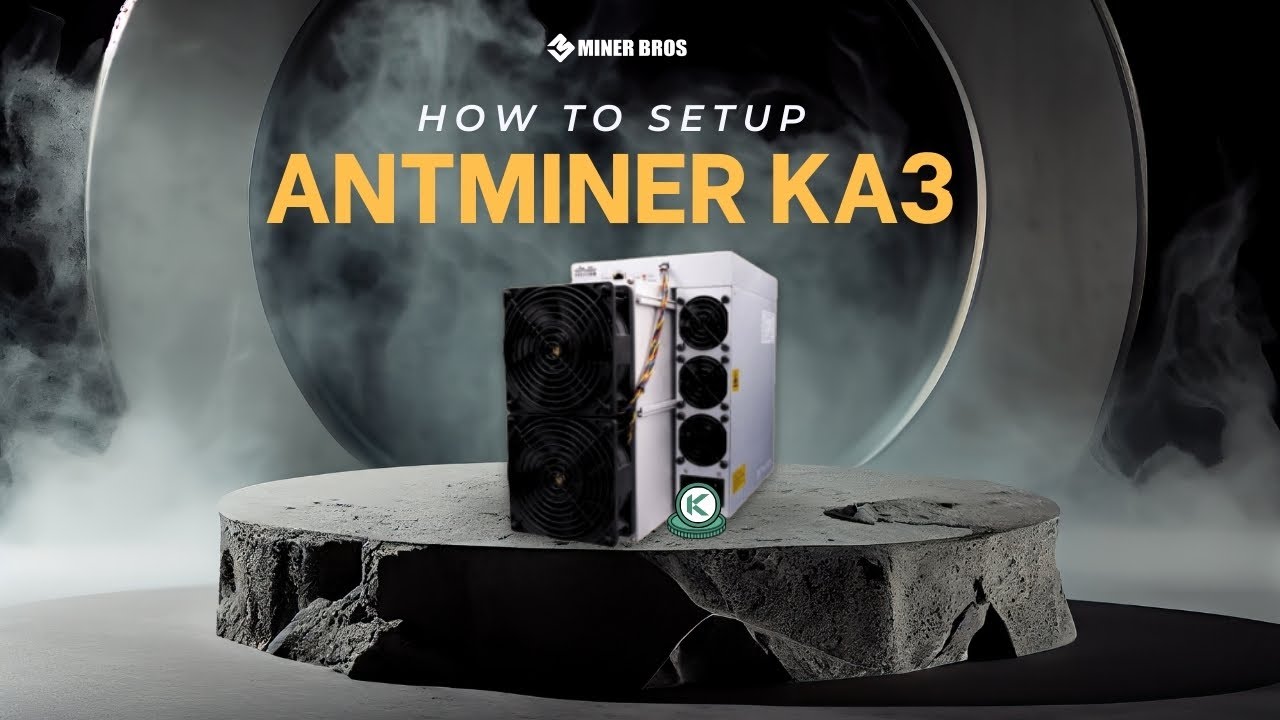 Bitmain Antminer KA3 Setup & Mining Guide | CryptoMinerBros