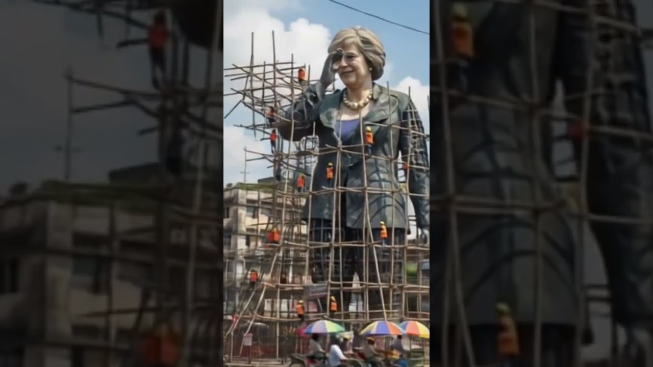 “City Square Mein Ban Rahi Aik Badi Shakhsiat Ki Pur-Asar Moort”