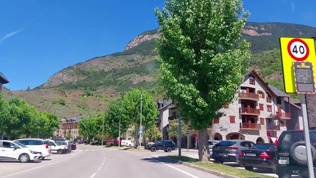 Viaje hipnótico: De Benasque a Llanos del Hospital / Besurta (Ctra Aneto) Paisajes Música relajante