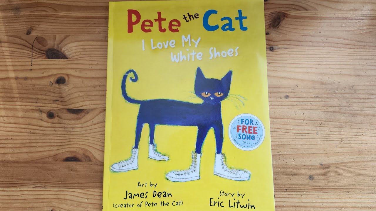 Pete the Cat: I Love My White Shoes | Art by James Dean, Story by Eric Litwin | Kids Book ReadAloud 