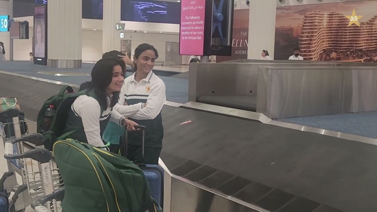 Pakistan team arrives in Dubai to take part in ACC Women's Asia Cup 2026