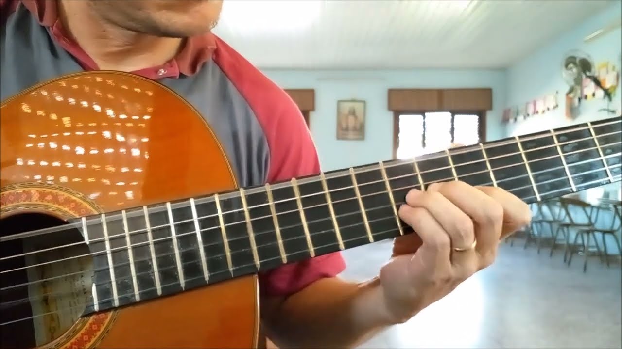 Chamamé  El Carau (punteo de guitarra)