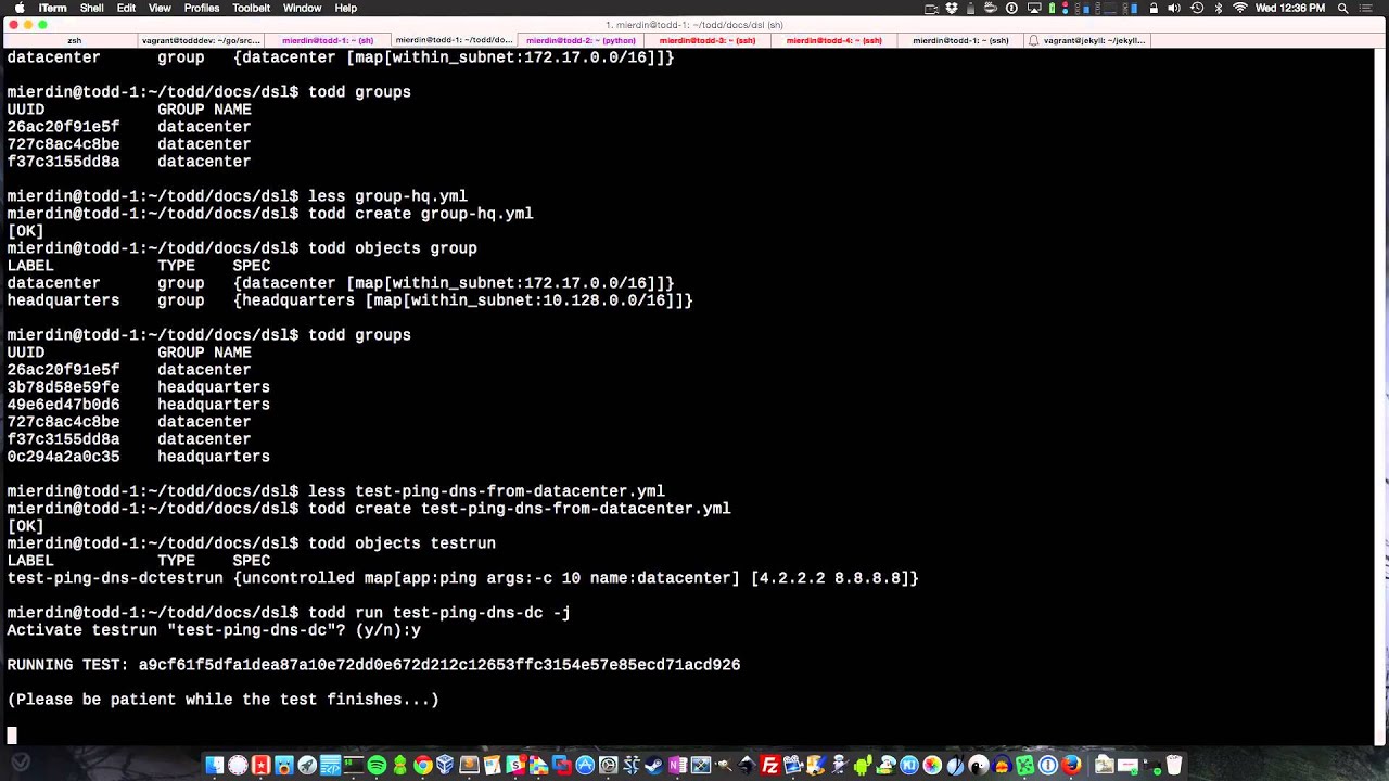 Demo of ToDD: Testing on Demand: Distributed!