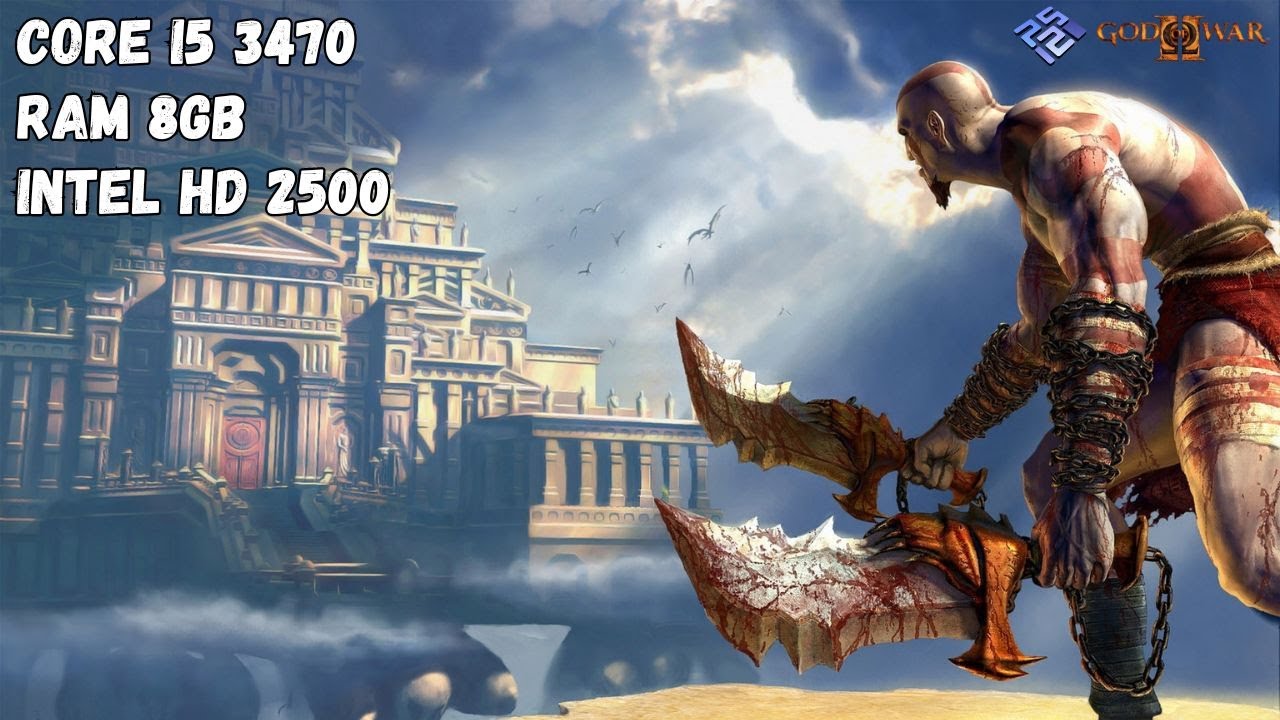 PCSX2 God Of War II On I5 3470 Intel HD 2500 Ram 8GB || Test Game Core I5 3470 #13