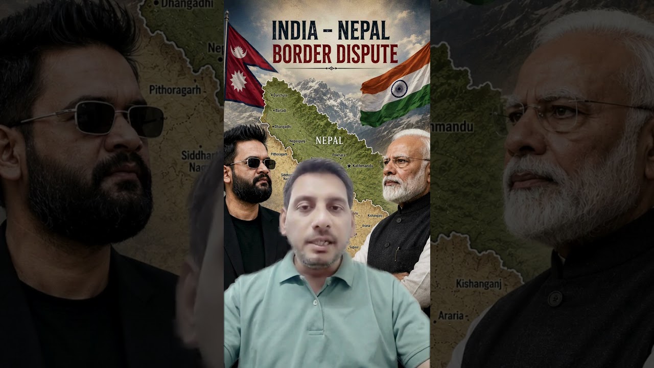 India-Nepal Border dispute?  #viral #trending #shorts #explore #india #nepal #balenshah #modi #news