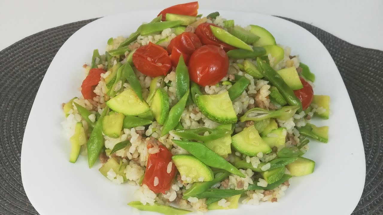 FRIED RICE WITH VEGETABLES | by healthy and yummy recipes