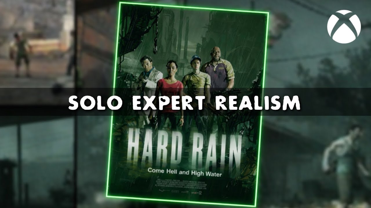 Left 4 Dead 2 | Hard Rain | Solo Expert Realism with bots (Xbox)