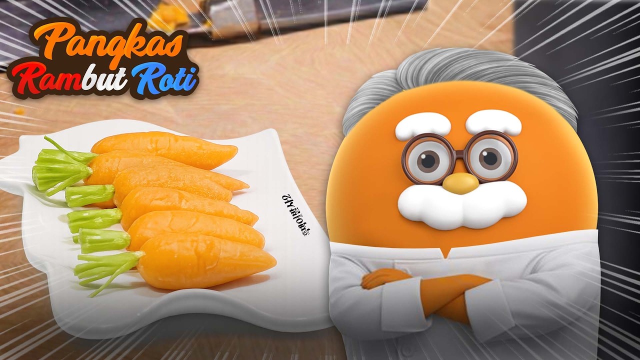 Bread Barbershop | Wortel yang terbuat dari Wortel! | INDONESIA Dubbing