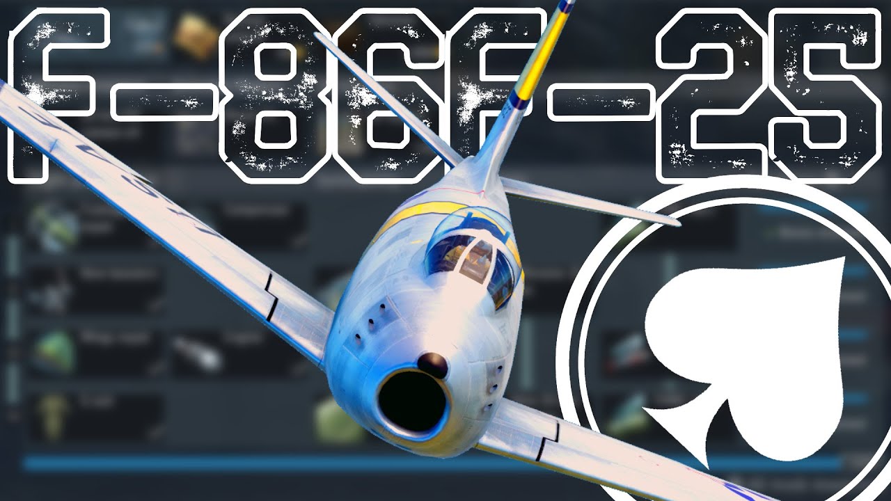 Spading (and reviewing) Rank 5 USA | F-86F-25 Sabre