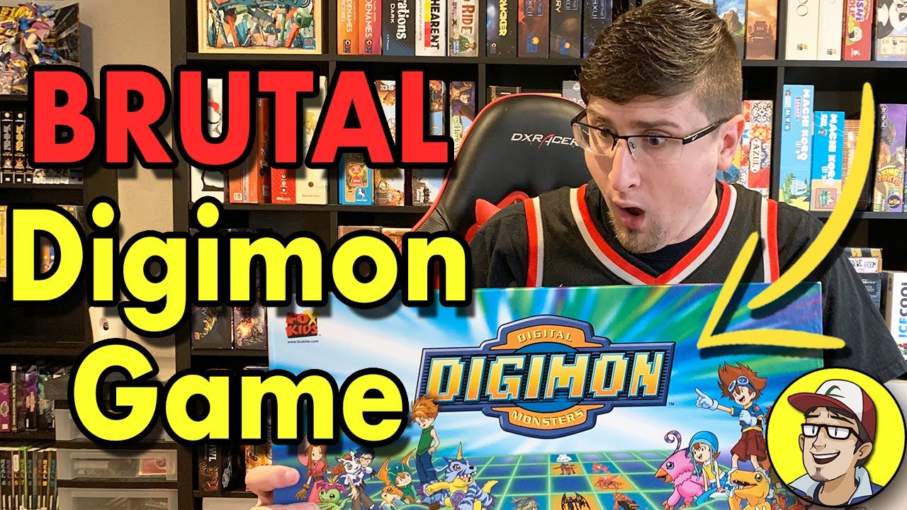 The BRUTAL Digimon Board Game - Ultimate Adventure