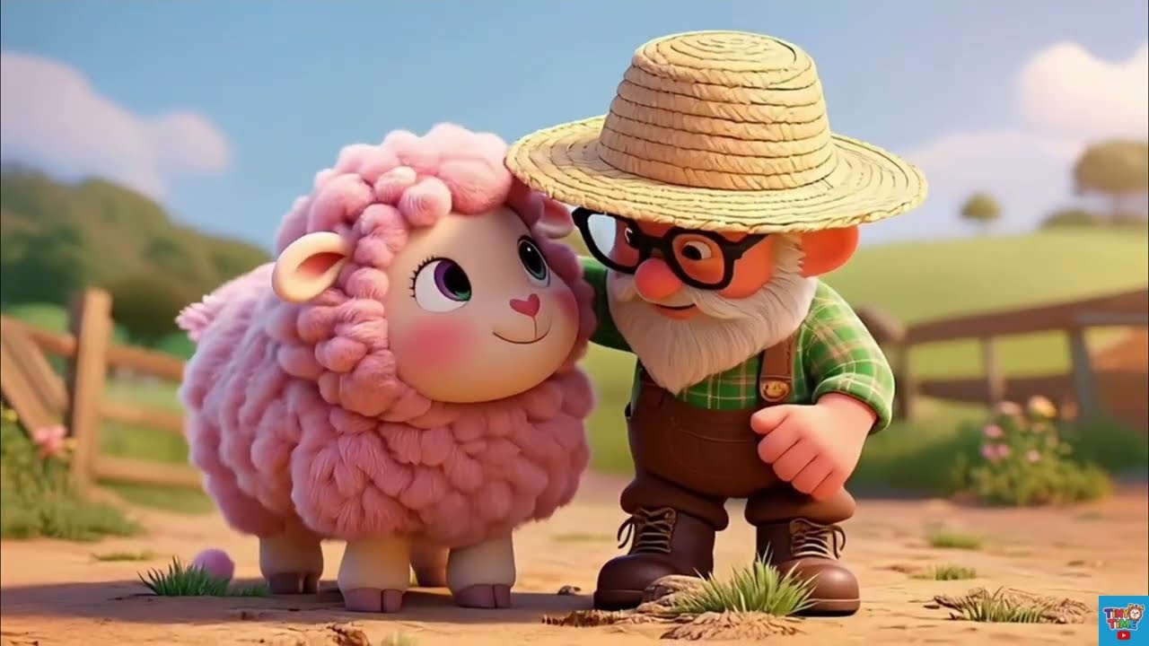 “Baa Baa Pink Sheep 🐑💗 | Kids Song | Cute Rhyme & Colorful Farm Fun!” |